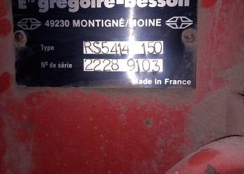 Pług gregoire besson 4