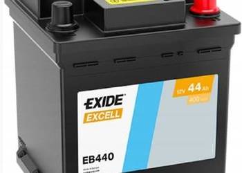 Akumulator 44Ah 400A Exide Excell kostka P+