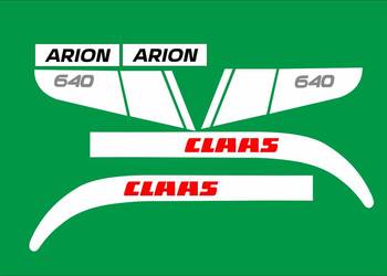 Naklejki claas arion 640 zamienniki Naklejki claas arion 640 zamienniki