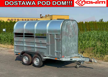 Przyczepa dla zwierząt hodowlanych alpak osłów knurów tuczników kóz 2500 kg