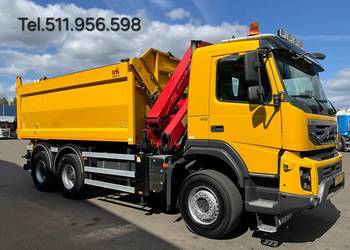 WYWROTKA 6x6 z dzwigiem Volvo FMX