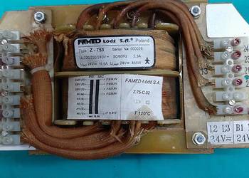 Polecam Mocny Transformator 220/240/V 19,5 Ampera
