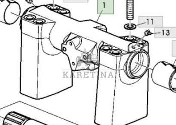 John Deere 6430 Premium Ramię Podnoszące L169399