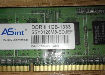 ASint DDR3 1GB-1333 SSY3128M8-EDJEF wysyłka