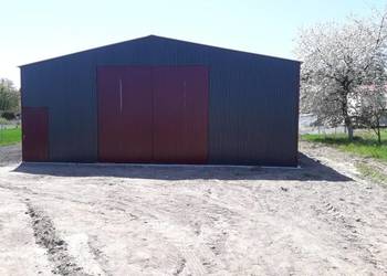 C101 Garaż Blaszany 12x10m Wiata , Hala , Magazyn Rolniczy   -  GRZYWSTAL