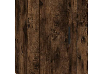 Wisząca szafka telewizyjna przydymiony dąb 40x345x60 cm WM-816666