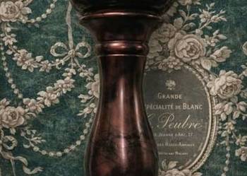 Monumentalny wazon kolumnowy w zestawie z donicą