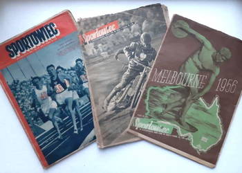 Sportowiec – ilustrowany tygodnik z lat 1954/55/56r.