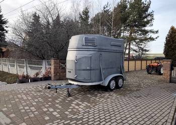 Przyczepa BOCKMANN * Możliwy Transport * Na 2 KONIE* Siodlarnia*