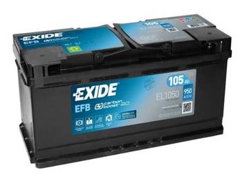 Akumulator 105Ah 950A Exide Start Stop EFB  PRAWY PLUS