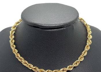 Złota Bransoletka Próby 585 1,48g Długość 19cm Kordel Ocechowana