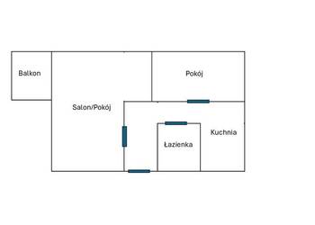 mieszkanie 2-pokojowe – 48,5 m², Ustka – po remoncie,