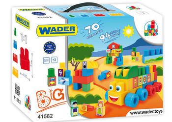 Wader klocki Middle Blocks zestaw big 70 el.