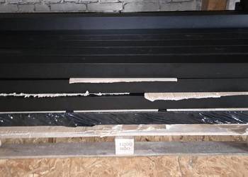 Profil aluminiowy 60x60x2 RAL 9005 - pozostałość po niezrealizowanym projek