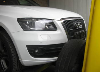 Audi Q5 białe, bezwypadkowe, ocynk