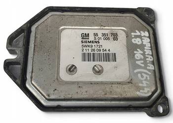 STEROWNIK SILNIKA komputer Opel Zafira A 1.8 16V ECU 55351703 5WK91721