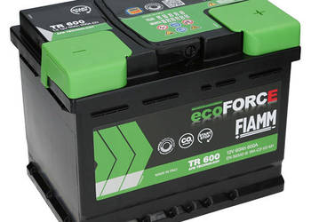 Akumulator Fiamm EcoForce AFB 12V 60Ah 600A P+ TR600