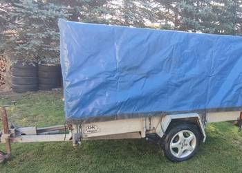 Przyczepka samochodowa z plandeką 750kg
