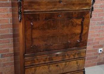 Ekskluzywna sekretera biedermeier antyk