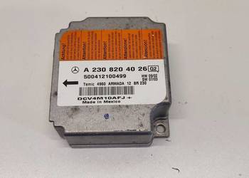 MERCEDES SL R230 MODUŁ AIRBAG A2308204026