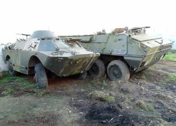 Wojskowy transporter opancerzony SKOT brdm czolg 8x8 wojsk