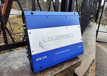 Wzmacniacz samochodowy 4 kanałowy Blaupunkt GTA 470, Wysyłka darmowa!