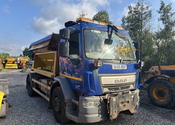 Daf lf250 4x2 schmidt 6m3 piaskarka solarka pług 2015