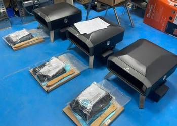 Piec do pizzy neopolitańskiej 12"cali obrotowy na lpg gaz butla 500 C