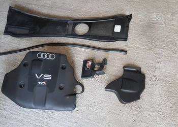 Pokrywa silnika 2.5 TDI A6 C5 Podszybie, Uszczelka i in.