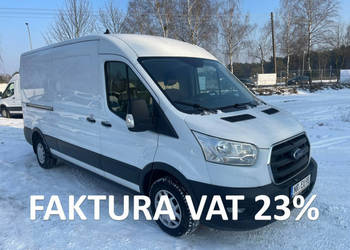 Ford Transit 2.0 130KM L3H2 Bogaty Klima Tempomat LED Bezwypadek z Niemiec…