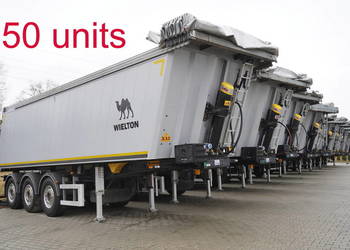 Wielton NW-3 / waga 6,2t / poj. 38m3 / elek. dach / Teflon / 50 szt_240398
