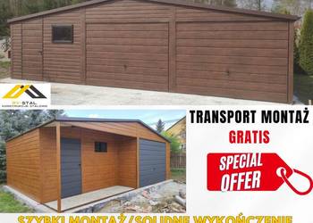GARAŻE WIATY HALE MAGAZYNY 3X5 SUPER CENA PROFIL