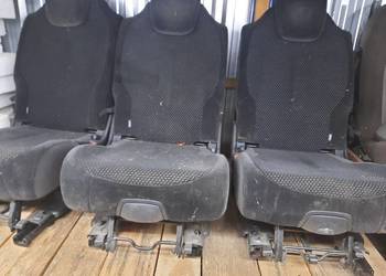 C4 GRAND PICASSO FOTELE TYŁ KOMPLET CITROEN KANAPA 2 RZĄD 2006-2013