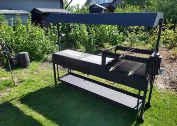 Grill Węglowy Obrotowy