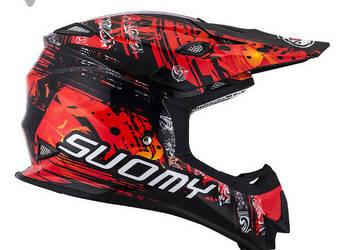Kaski SUOMY MR JUMP GRAFFITI MAORI RED WAGA 999G AUTOTECH
