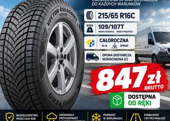 GOODYEAR VECTOR 4SEASONS CARGO 215/65 R16C 109/107T – 847 zł brutto/szt