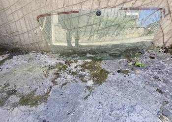 FIAT UNO sama szyba zielonkawa tylna ogrzewana sprawna