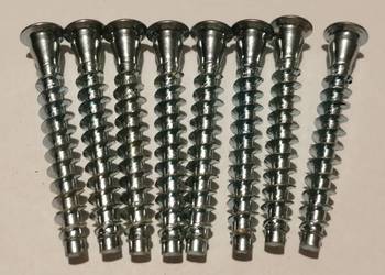 Wkręt, Konfirmat, Śruba, Imbus SW4, 7x49mm, 8szt. (meblowe)