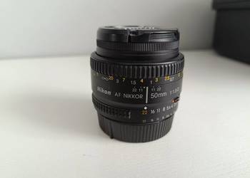 Obiektyw nikkor 50mm 1.8 D Zadbany