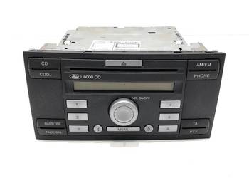 RADIO FORD FOCUS C-MAX 4M5T-18C815-AE 03-07 ODTWARZACZ MULTIMEDIA, STE