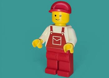 Lego Mechanic Red OVR008