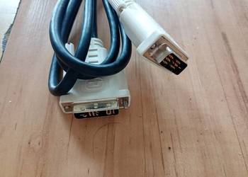 kabel przewód DVI 1,9m czarny