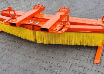 Zamiatarka szczotkowa listwowa do wózka widłowego Nowa