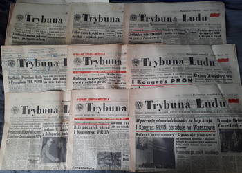 Trybuna Ludu 9sztuk 1983 7.02,5.05,4.05,3.05,