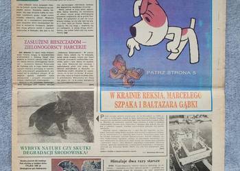 Świat Młodych 148/1987 rok - W Krainie Reksia, Marcelego Szpaka i Baltazara
