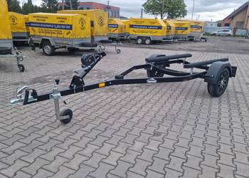 Przyczepa pod skuter Czarna aluminiowe felgi NOWA Producent od ręki