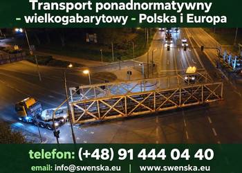 Transport długich elementów i ładunków ponadgabarytowych | Szczecin