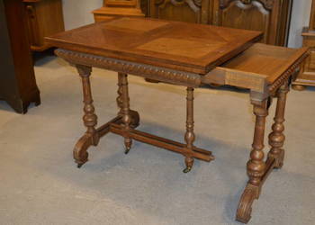 stolik / pomocnik eklektyczny . dąb