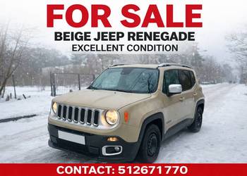Sprzedam Jeep Renegate 1,4 benzyna +Gaz Skora Alu