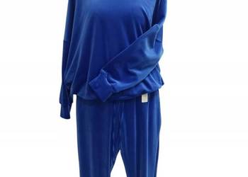 Dres-komplet damski welurowy z Kapturem-rozm L/XL-biust 124cm Chaber